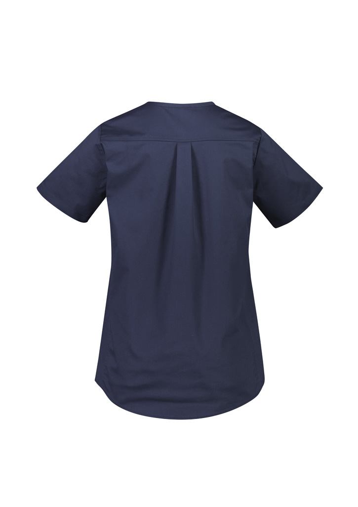 Rose Womens Tunic Scrub Top