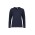 Performance Womens Cotton Long Sleeve Tee - Midnight Navy