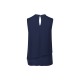 Seville Womens Sleeveless Layered Blouse
