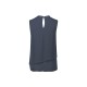 Seville Womens Sleeveless Layered Blouse