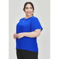 Vienna Womens Short Sleeve Blouse