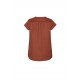 Womens Kayla V-neck Pleat Blouse