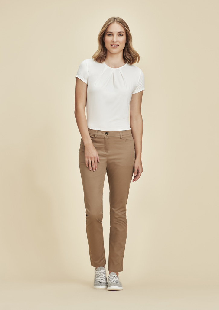 Traveller Womens Slim Leg Chino