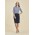 Traveller Womens Chino Skirt - Navy