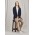 Sofia Womens Waterfall Cardigan - Navy