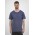 Mens Basis Short Sleeve Tee - Steel Blue