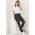 Womens Jane Ankle Length Stretch Pant - Charcoal
