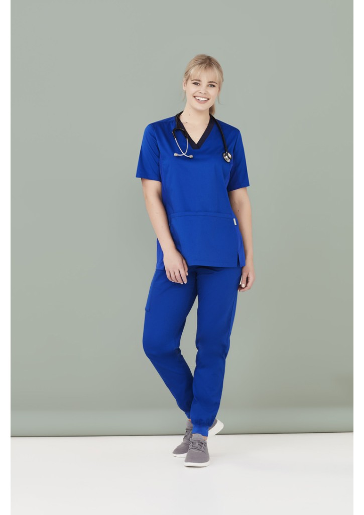 Womens Riley Slim Leg Jogger Scrub Pant