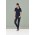 Womens Riley Slim Leg Jogger Scrub Pant - Midnight Navy
