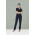 Womens Riley Straight Leg Scrub Pant - Midnight Navy