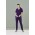 Womens Riley Straight Leg Scrub Pant - Purple