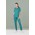 Womens Riley Straight Leg Scrub Pant - Teal