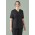 Womens Tokyo V-Neck Scrub Top - Black