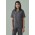 Womens Tokyo V-Neck Scrub Top - Charcoal