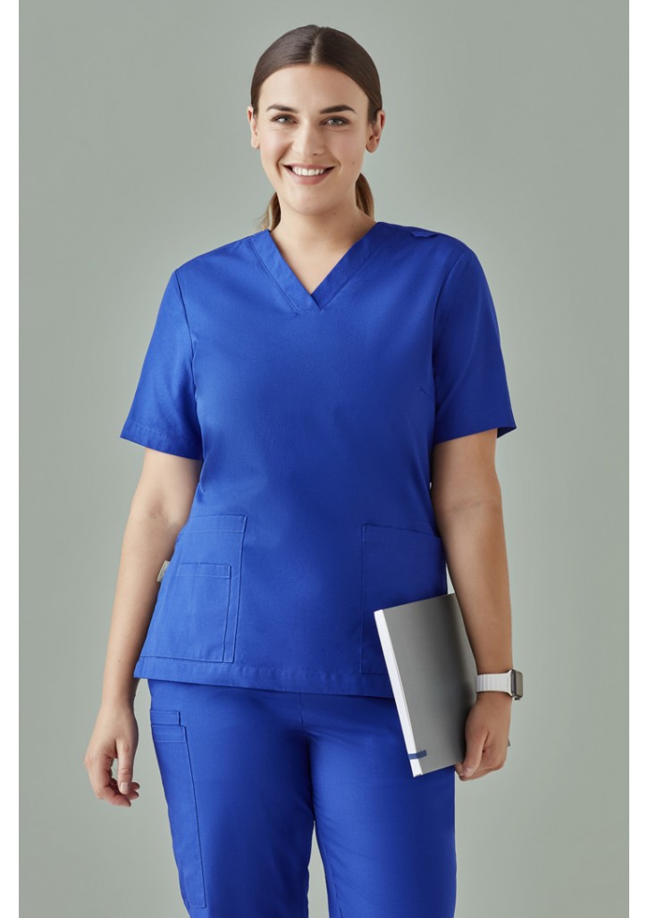 Womens Tokyo V-Neck Scrub Top