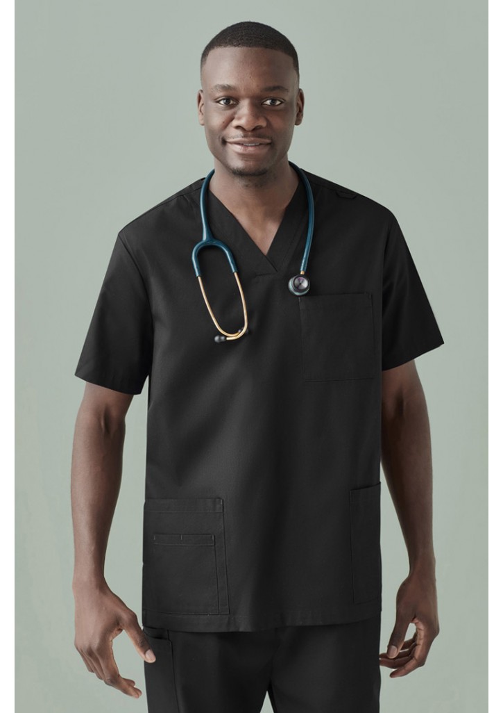 Mens Tokyo V-Neck Scrub Top