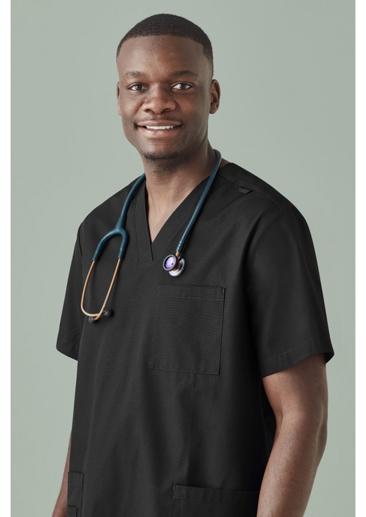 Mens Tokyo V-Neck Scrub Top