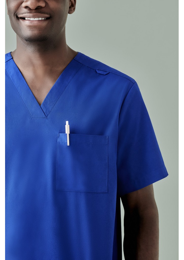 Mens Tokyo V-Neck Scrub Top