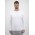 Mens Basis Long Sleeve Tee - White