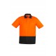 Unisex Hi Vis Basic Spliced Polo - Short Sleeve