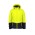 Unisex Streetworx Hooded Puffer Jacket - Yellow/Navy