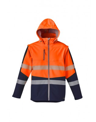 Unisex 2 in 1 Stretch Softshell Taped Jacket