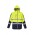 Unisex 2 in 1 Stretch Softshell Taped Jacket - Yellow/Navy