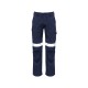 Mens Orange Flame Taped Cargo Pant (Stout)