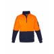 Unisex Hi Vis Half Zip Pullover