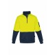 Unisex Hi Vis Half Zip Pullover