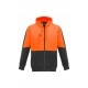 Unisex Hi Vis Full Zip Hoodie