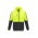 Unisex Hi Vis Full Zip Hoodie - Yellow/Charcoal