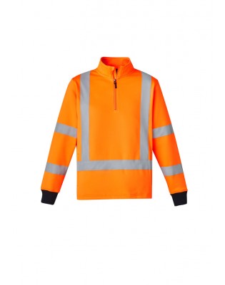 Unisex Hi Vis X Back Rail Jumper