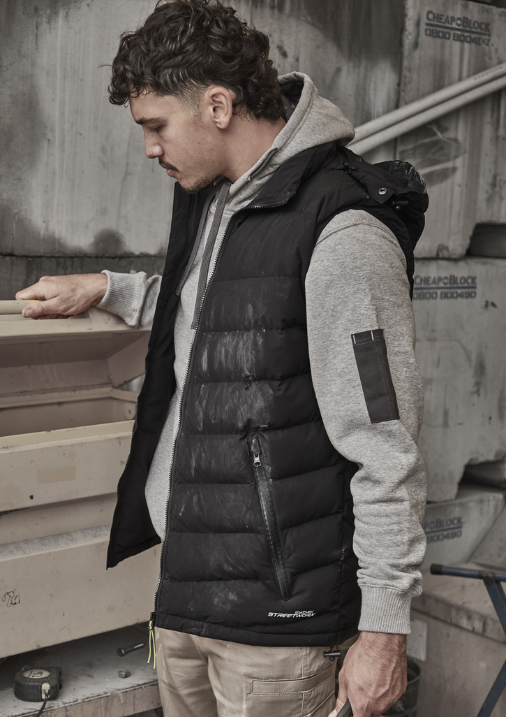 Unisex Streetworx Hooded Puffer Vest