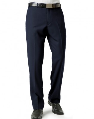 Mens Classic Flat Front Pant