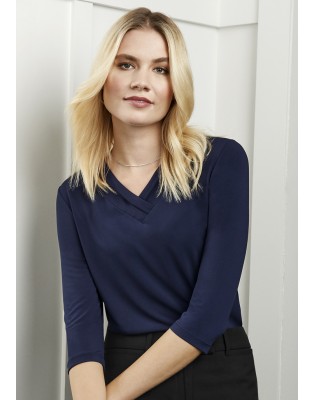 Ladies Lana 3/4 Sleeve Top