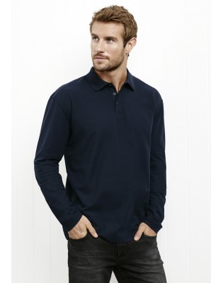 Crew Mens L/S Polo