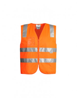 Unisex Hi Vis Full Zip Vest