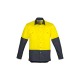 Mens Hi Vis Spliced Industrial Shirt