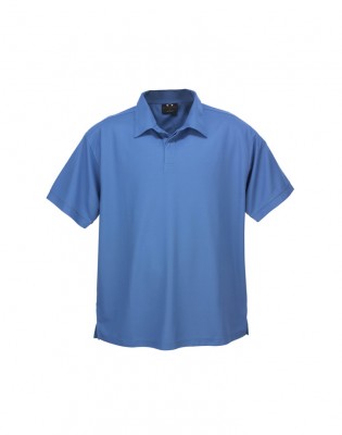 Mens Micro Waffle Polo