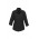 Ladies Plain Oasis 3/4 Sleeve Shirt - Black