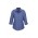 Ladies Plain Oasis 3/4 Sleeve Shirt - Mid Blue