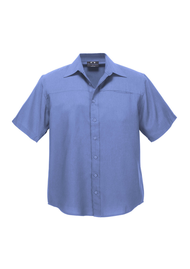 Mens Plain Oasis Short Sleeve Shirt