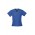 Ladies Contrast Crossover Scrubs Top - Royal/Lime