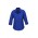 Ladies Plain Oasis 3/4 Sleeve Shirt - Electric Blue