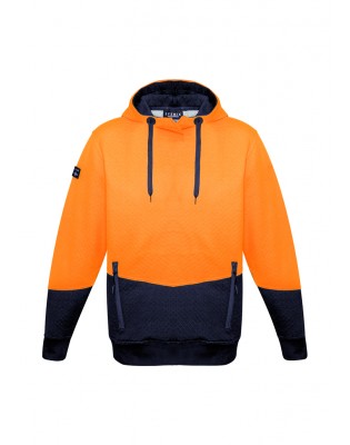 Unisex Hi Vis Textured Jacquard Hoodie