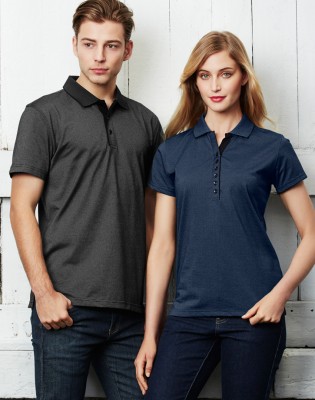 Mens Shadow Polo