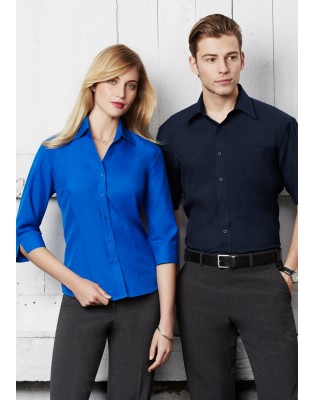 Mens Plain Oasis Short Sleeve Shirt