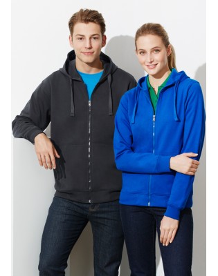 Mens Crew Zip Hoodie