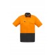 Mens Rugged Cooling Hi Vis Spliced S/S Shirt